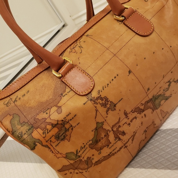 Alviero Martini Bags Alviero Martini Map Women Brown Tote Bag